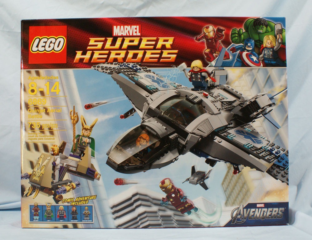 Toy Review: LEGO Marvel Super Heroes Quinjet Aerial Battle