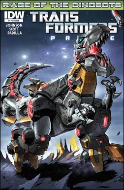Transformers: Prime - Rage of the Dinobots #1 Cover