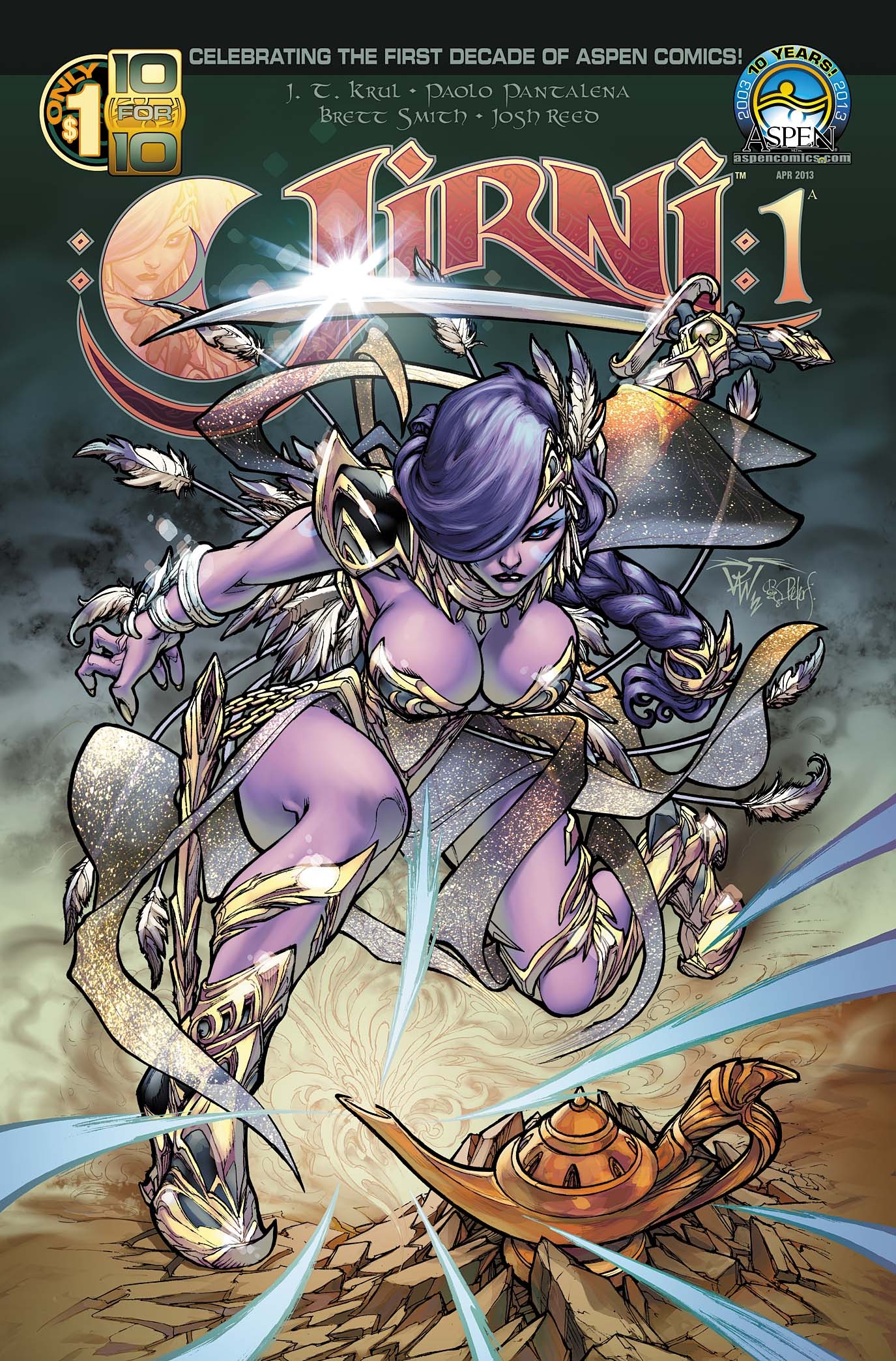 The Epic JIRNI Begins In April 2013 From J.T. Krul & Aspen