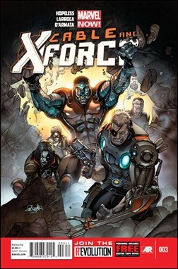 Cable and the X-Force #3 Cover