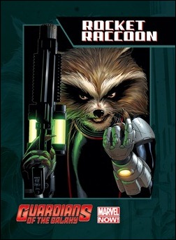 Guardians of the Galaxy Trading Card - Rocket Raccoon