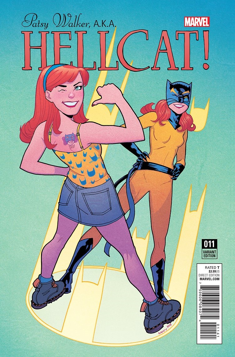 First Look At Patsy Walker A K A Hellcat 11 By Leth